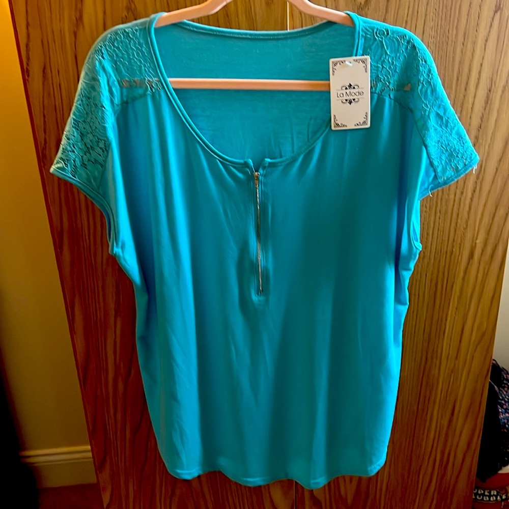 Turquoise Top - New With Tags